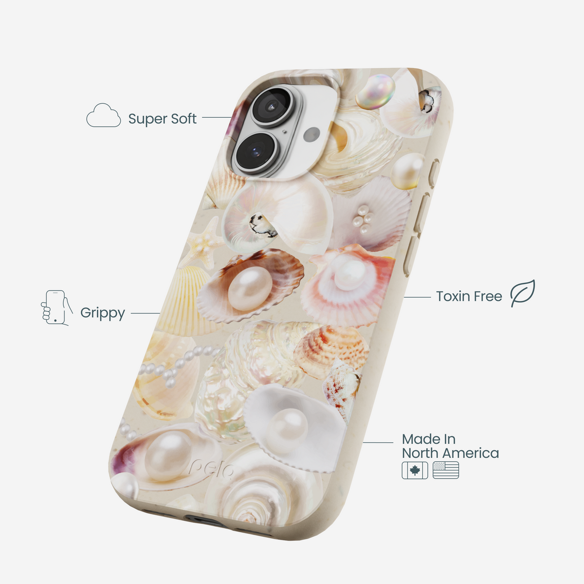 London Fog Sea Gems iPhone 17 Case