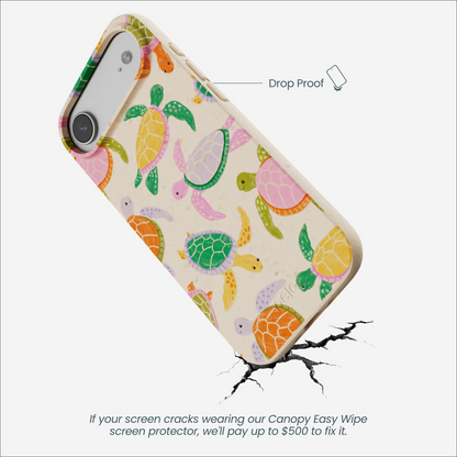 Seashell Sea Turtle Party iPhone Air Case
