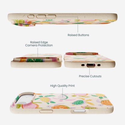 Seashell Sea Turtle Party iPhone Air Case