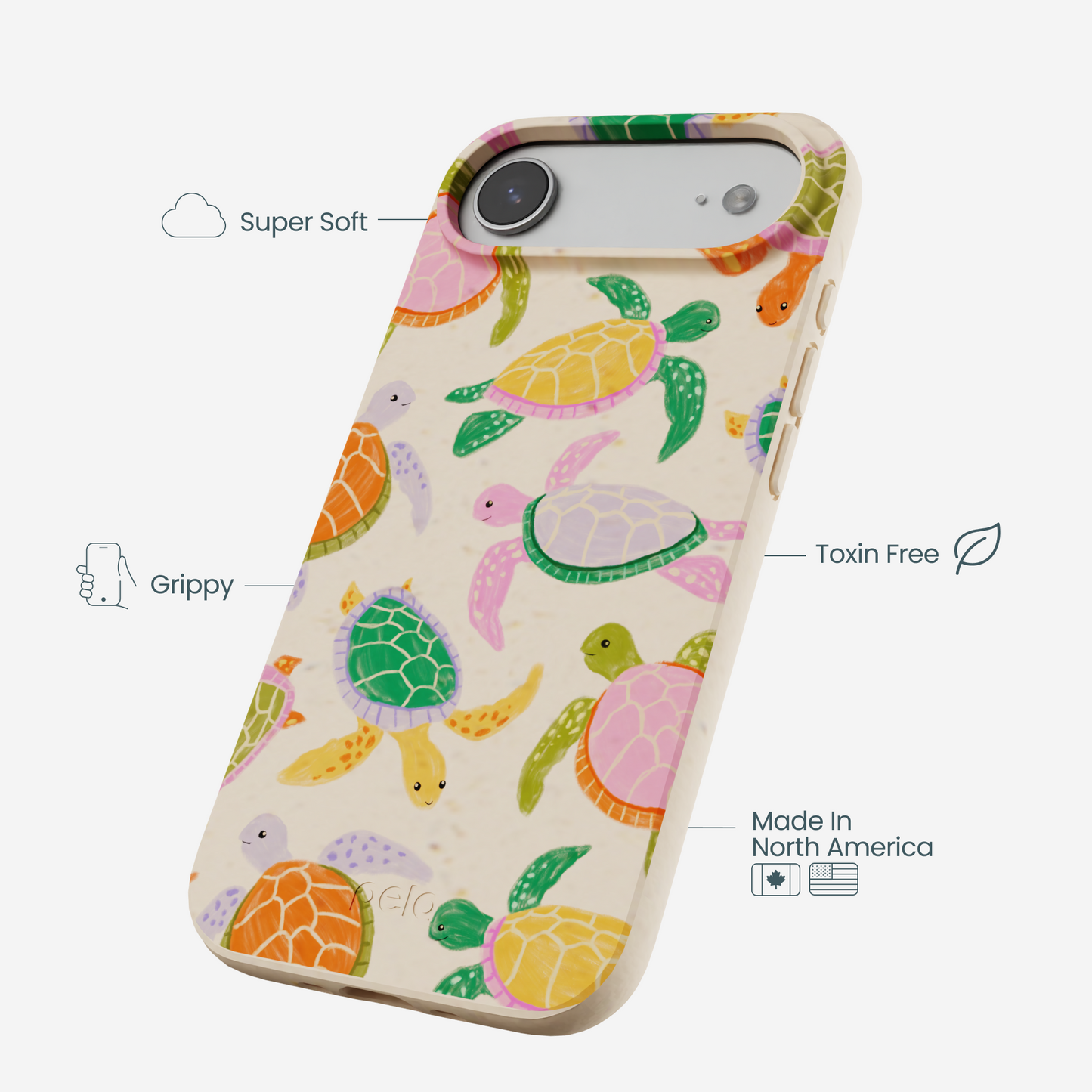 Seashell Sea Turtle Party iPhone Air Case