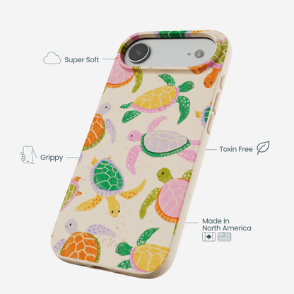 Seashell Sea Turtle Party iPhone Air Case