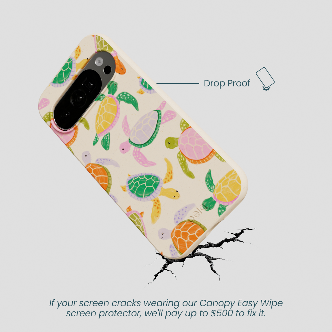 Seashell Sea Turtle Party Google Pixel 10/10 Pro Case
