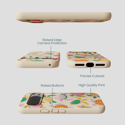 Seashell Sea Turtle Party Google Pixel 10/10 Pro Case