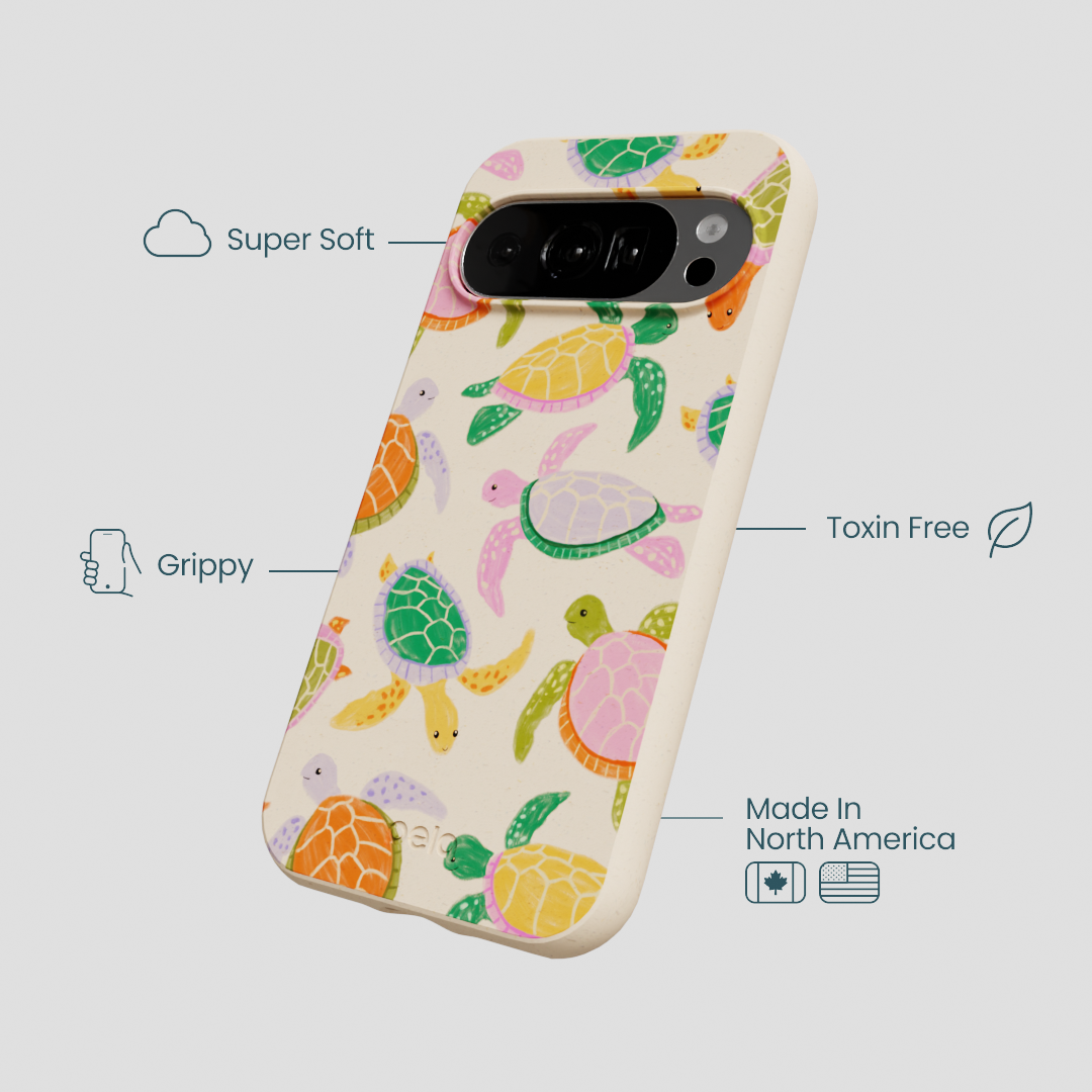 Seashell Sea Turtle Party Google Pixel 10/10 Pro Case