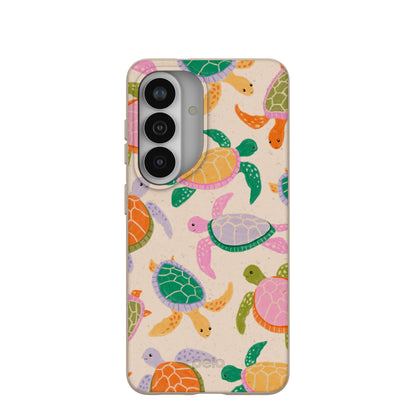 Seashell Sea Turtle Party Samsung Galaxy S26 Case