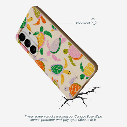 Seashell Sea Turtle Party Samsung Galaxy S26 Case