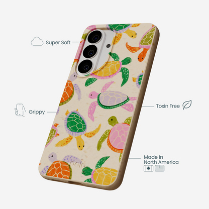 Seashell Sea Turtle Party Samsung Galaxy S26 Case