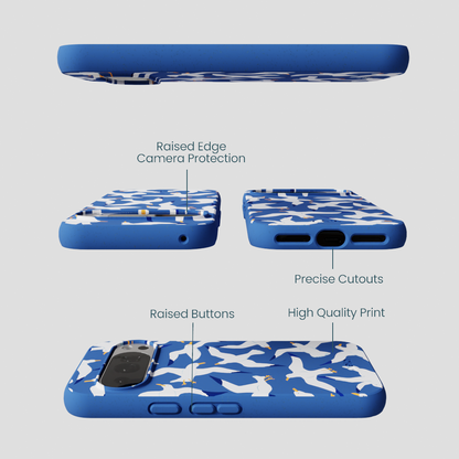 Electric Blue Seagulls Google Pixel 10/10 Pro Case