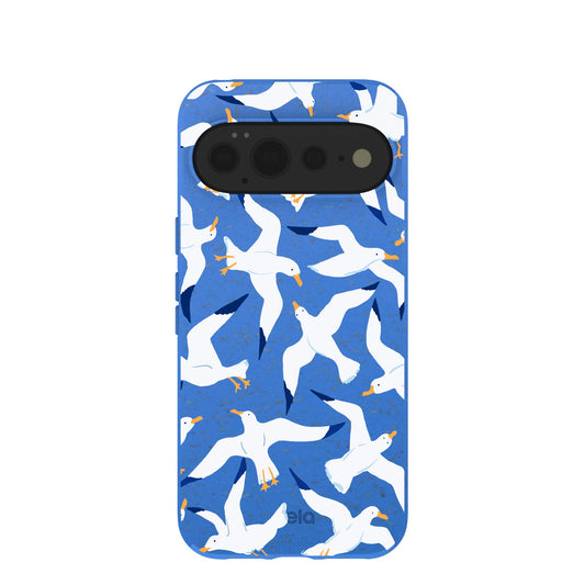 Electric Blue Seagulls Google Pixel 11 Pro XL Case