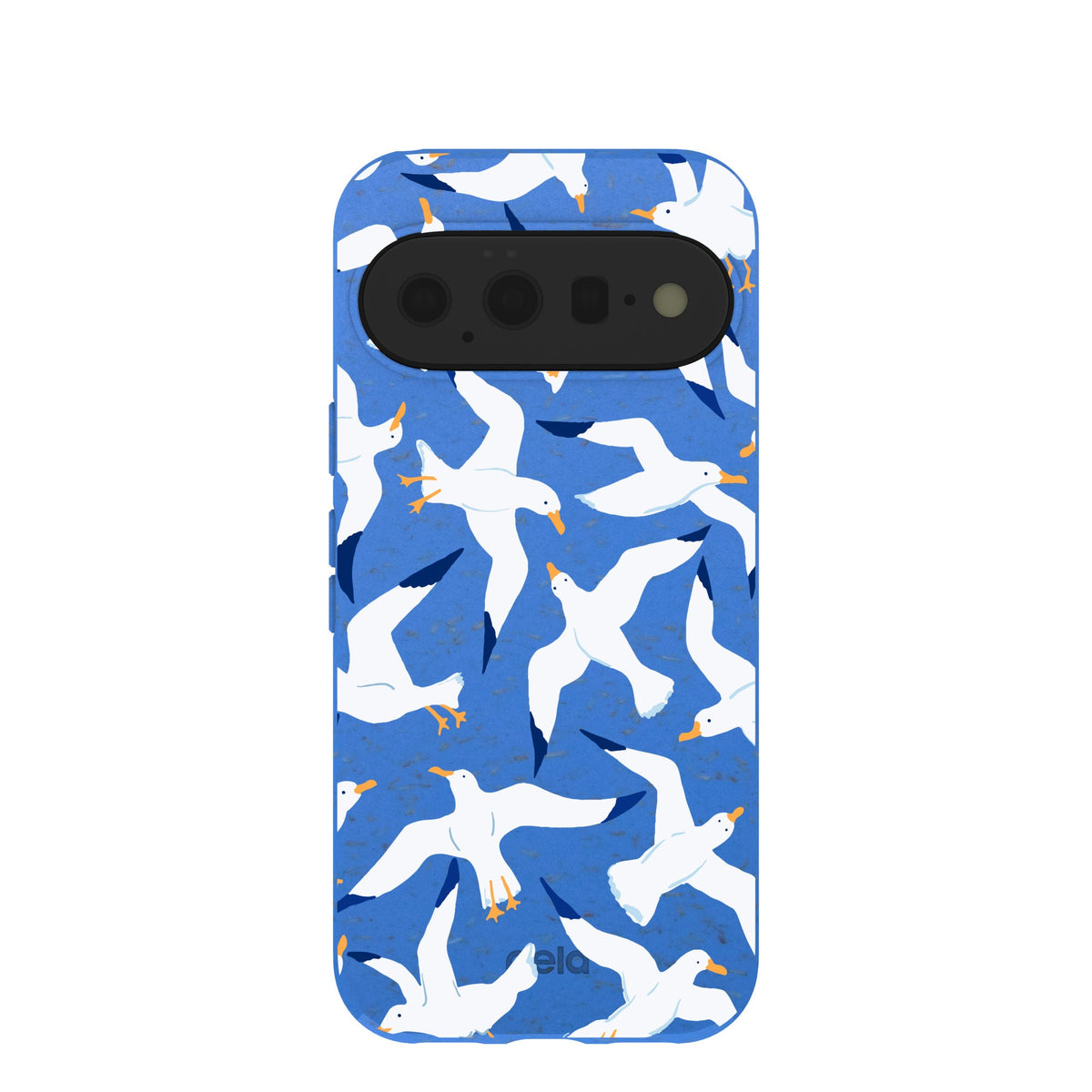 Electric Blue Seagulls Google Pixel 11 Case