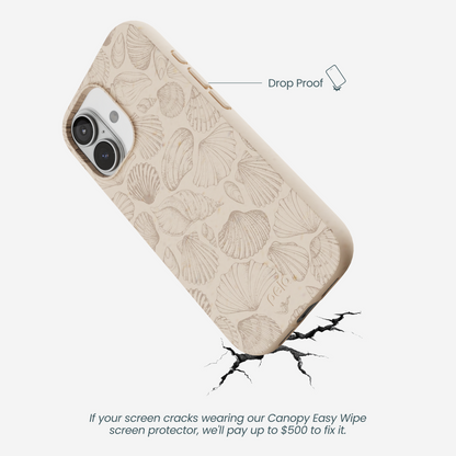 Seashell Seashore iPhone 17 Case