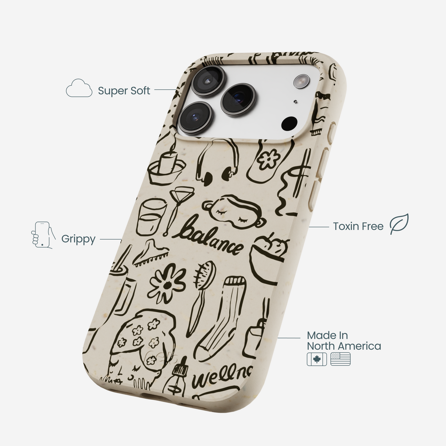 London Fog Self Care Era iPhone 17 Pro Case