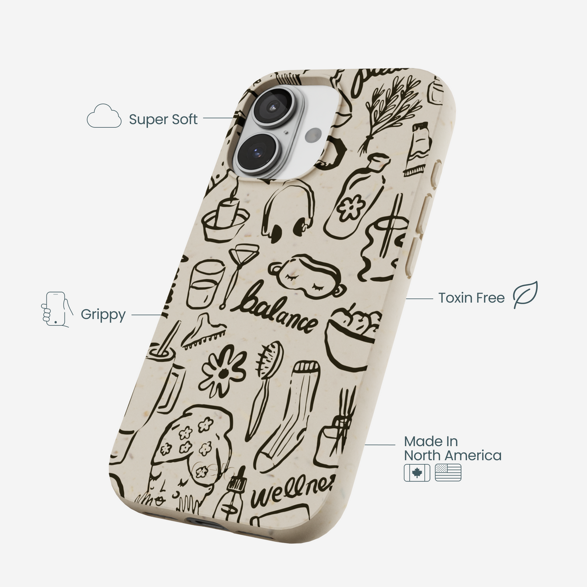 London Fog Self Care Era iPhone 17 Case