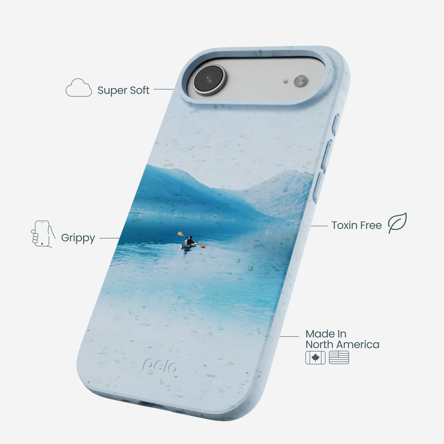 Powder Blue Serene iPhone Air Case