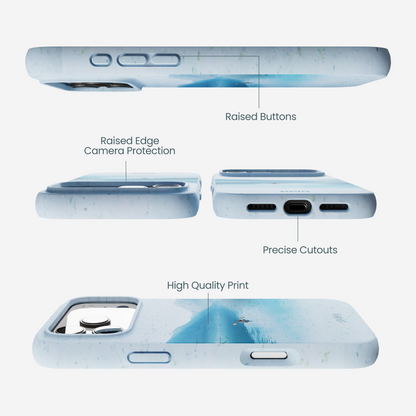 Powder Blue Serene iPhone 17 Pro Max Case