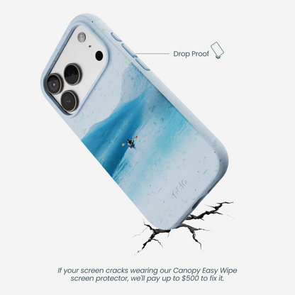 Powder Blue Serene iPhone 17 Pro Case