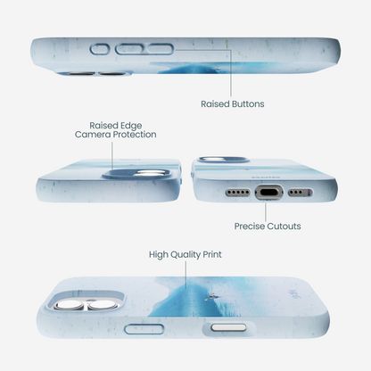 Powder Blue Serene iPhone 17 Case
