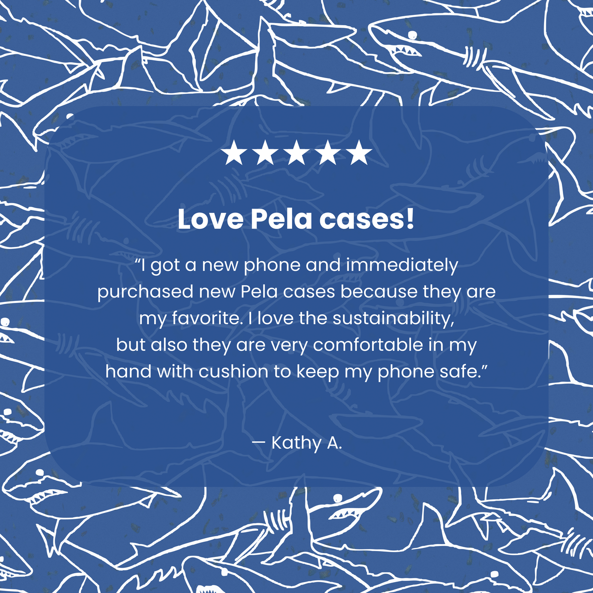 Electric Blue Shark Frenzy Google Pixel 10/10 Pro Case