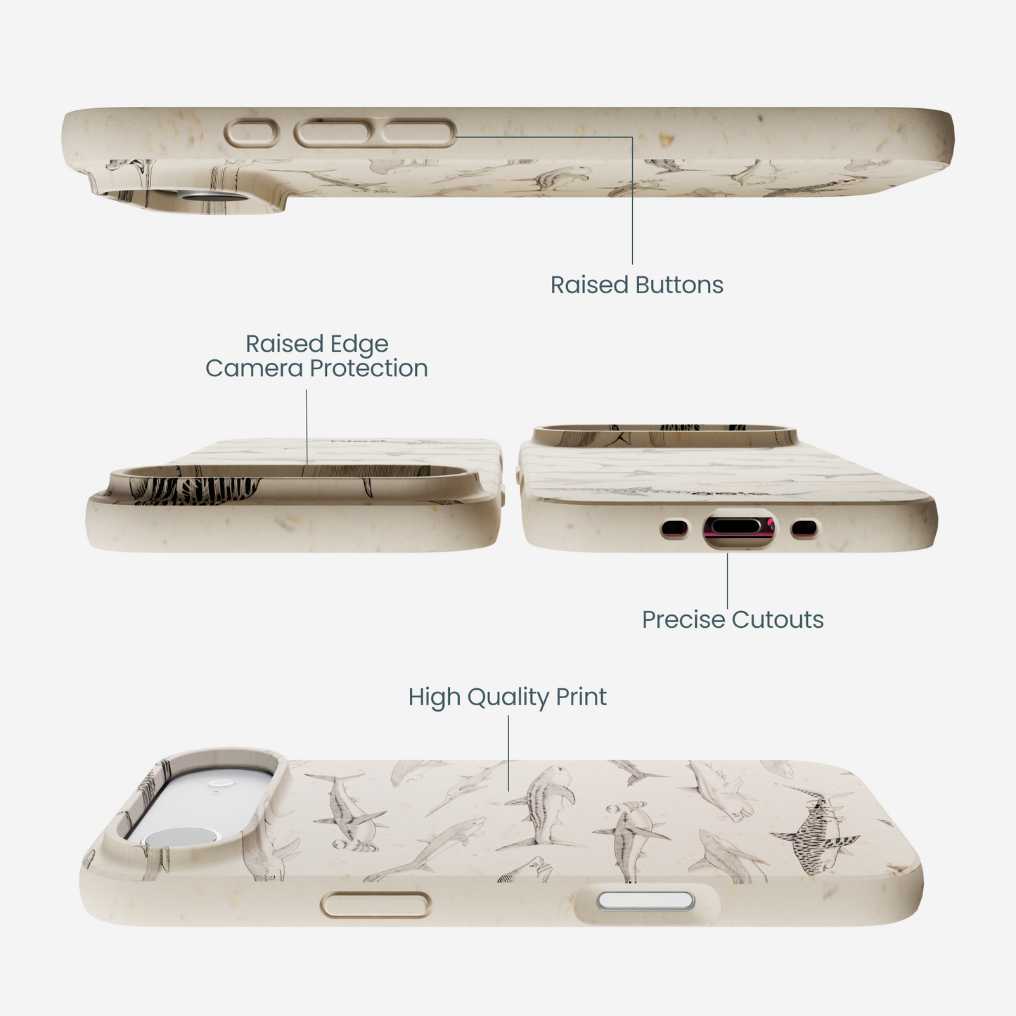 London Fog Shark World iPhone Air Case