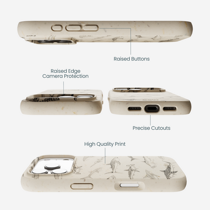 London Fog Shark World iPhone 17 Pro Case