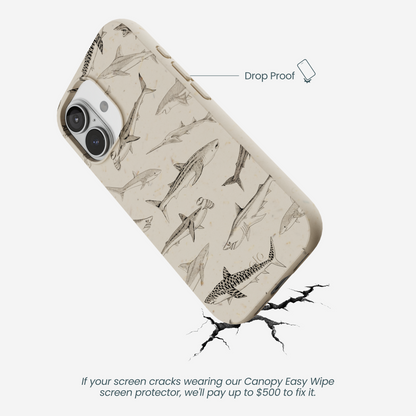 London Fog Shark World iPhone 17 Case