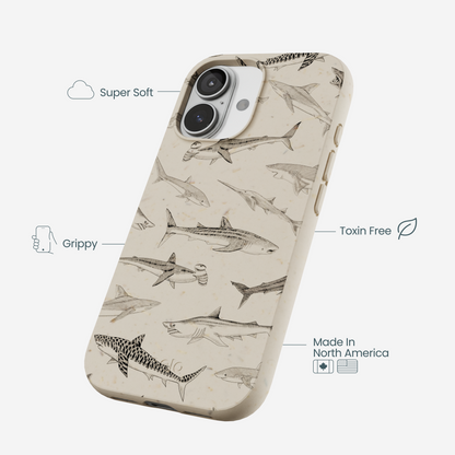 London Fog Shark World iPhone 17 Case