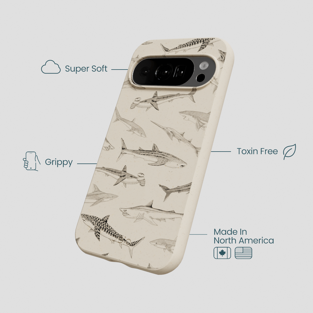 London Fog Shark World Google Pixel 10/10 Pro Case
