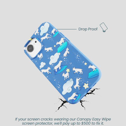 Electric Blue Sheep Dreamers iPhone 16e/17e Case