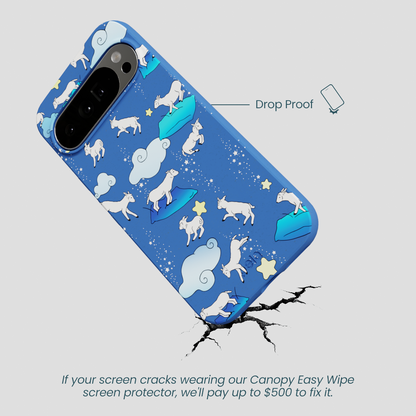 Electric Blue Sheep Dreamers Google Pixel 10 Pro XL Case