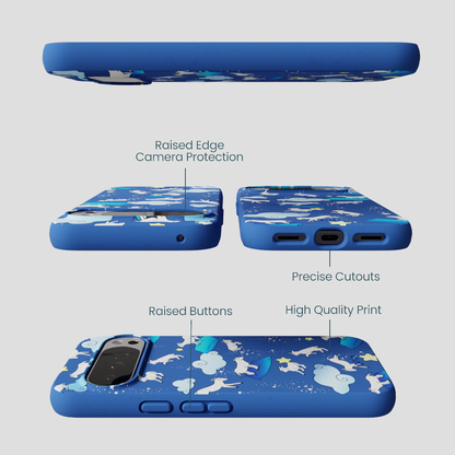 Electric Blue Sheep Dreamers Google Pixel 10 Pro XL Case