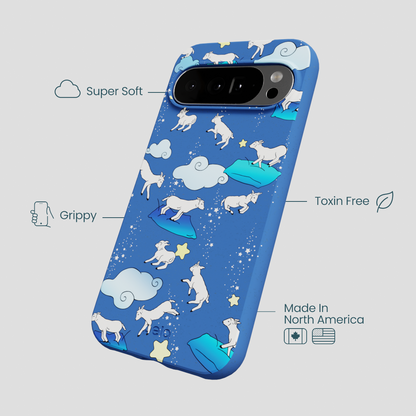 Electric Blue Sheep Dreamers Google Pixel 10 Pro XL Case