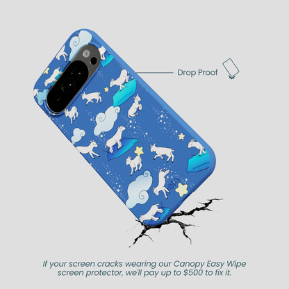 Electric Blue Sheep Dreamers Google Pixel 10/10 Pro Case