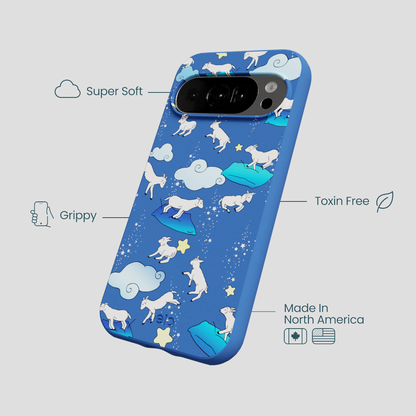 Electric Blue Sheep Dreamers Google Pixel 10/10 Pro Case