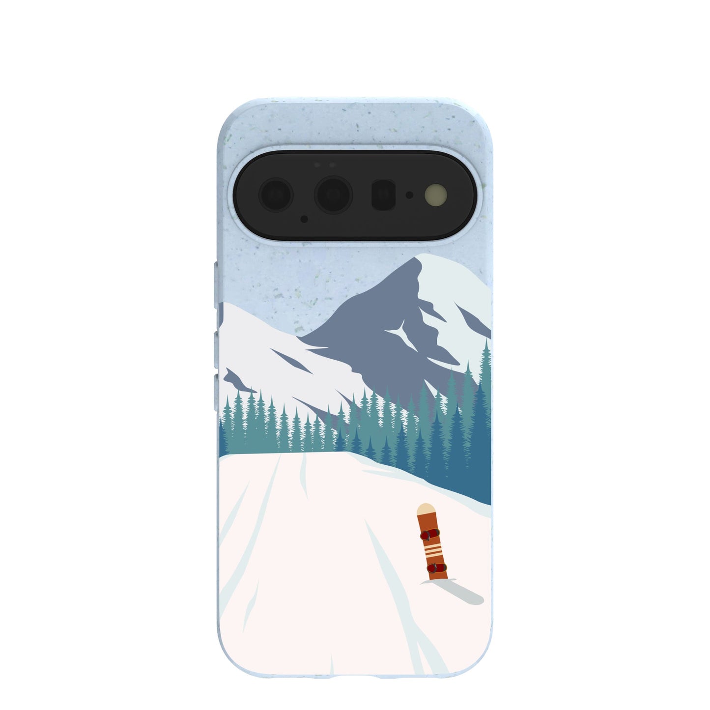 Powder Blue Shredding Peaks Google Pixel 11 Case