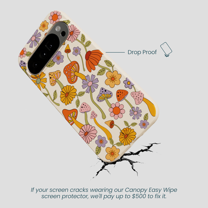 Seashell Shrooms and Blooms Google Pixel 10 Pro XL Case