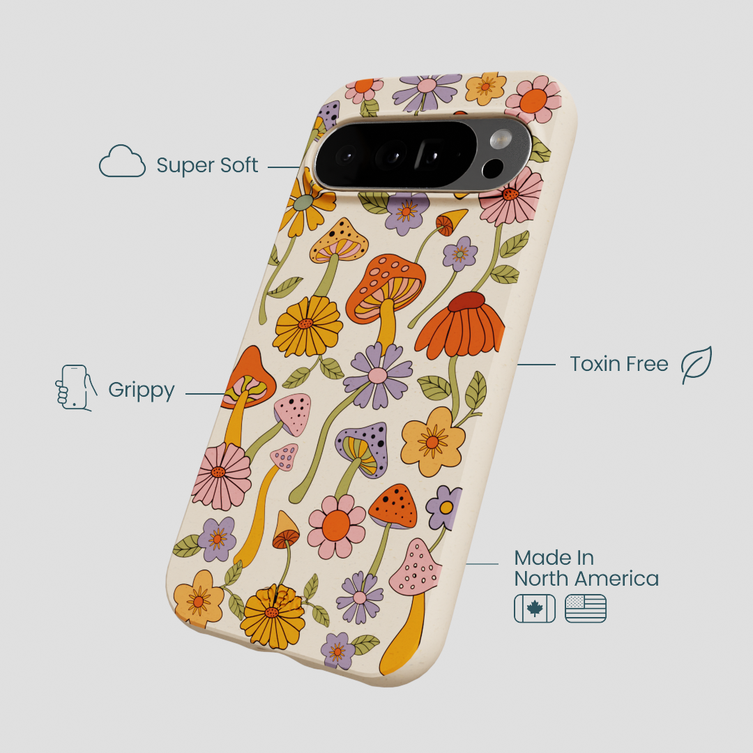 Seashell Shrooms and Blooms Google Pixel 10 Pro XL Case