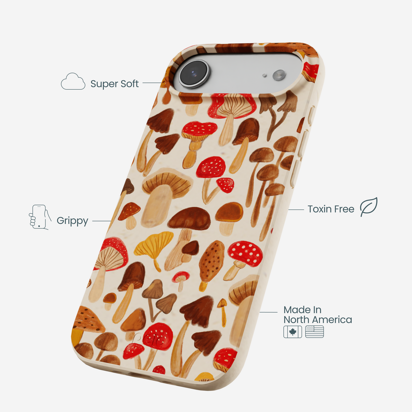 Seashell Shroomy Days iPhone Air Case
