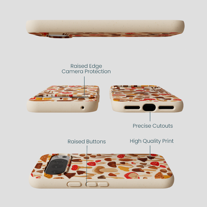 Seashell Shroomy Days Google Pixel 10/10 Pro Case