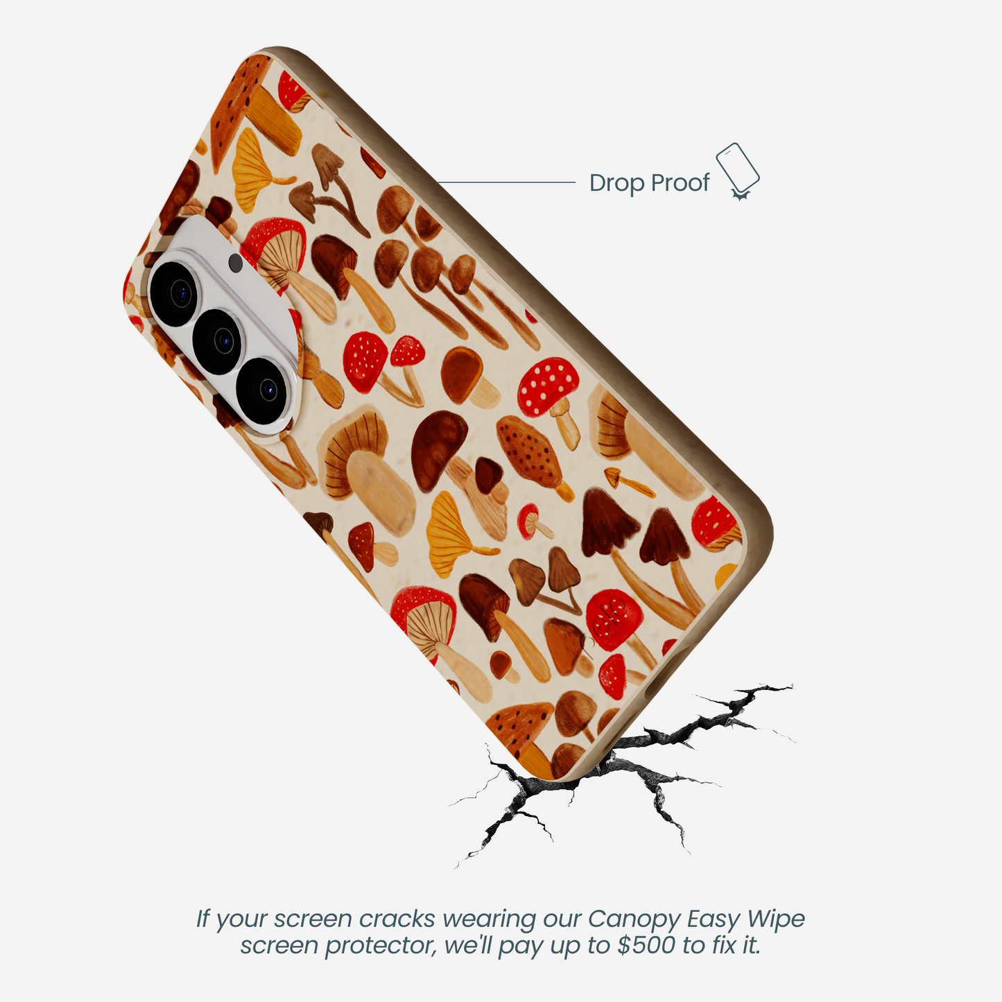 Seashell Shroomy Days Samsung Galaxy S26 Case