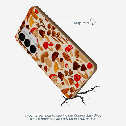Seashell Shroomy Days Samsung Galaxy S26 Case