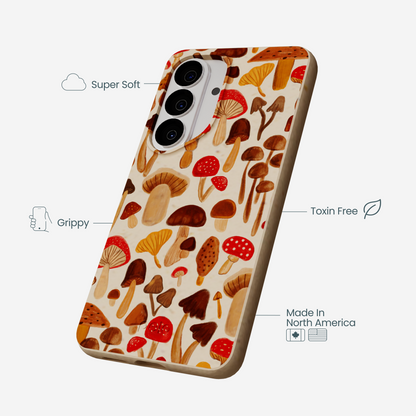 Seashell Shroomy Days Samsung Galaxy S26 Case