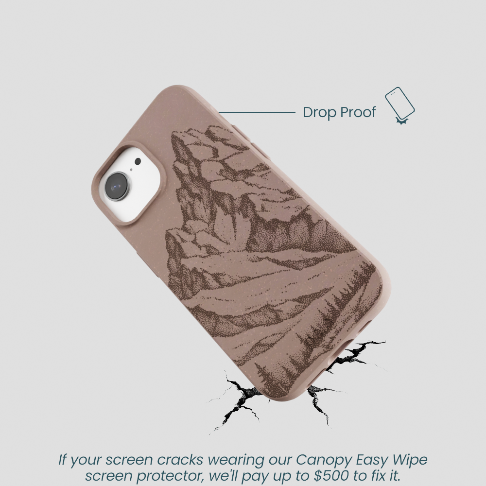 Chocolate Brown Silent Summit iPhone 16e/17e Case