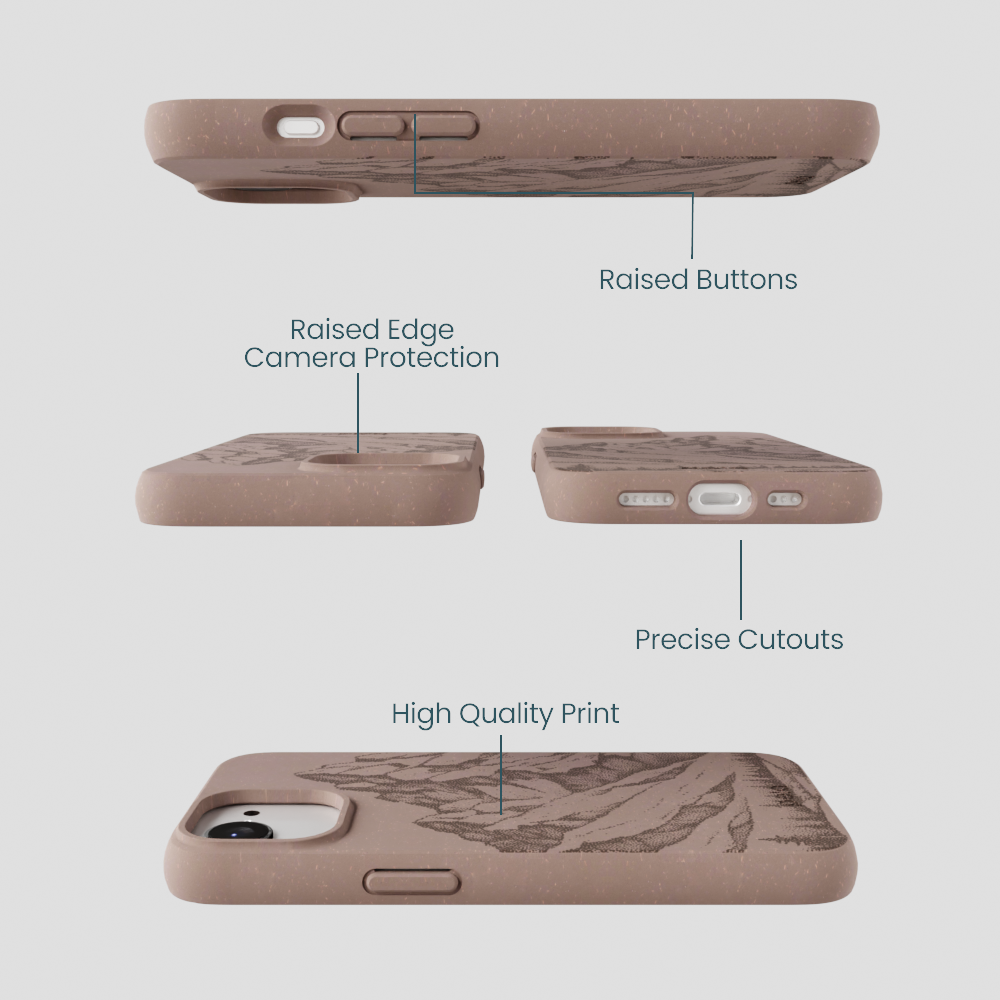 Chocolate Brown Silent Summit iPhone 16e/17e Case