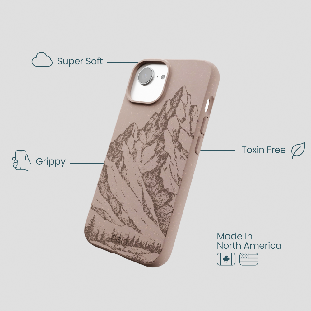Chocolate Brown Silent Summit iPhone 16e/17e Case