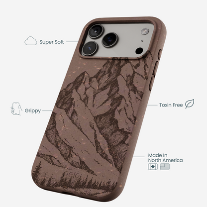 Chocolate Brown Silent Summit iPhone 17 Pro Max Case