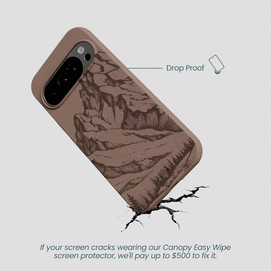 Chocolate Brown Silent Summit Google Pixel 10/10 Pro Case