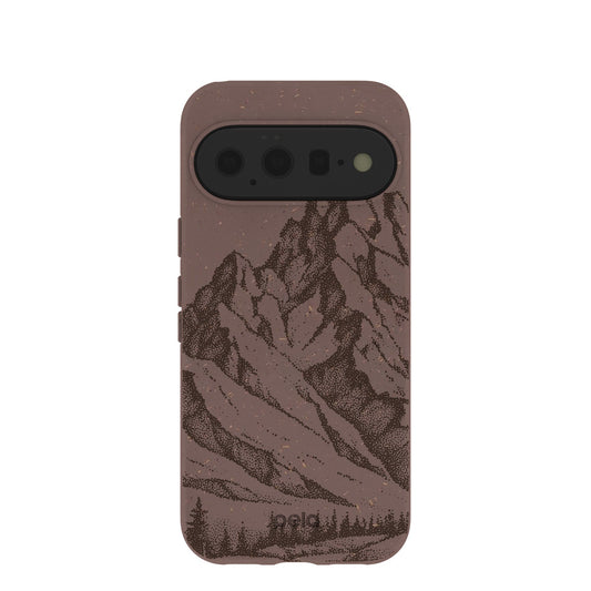 Chocolate Brown Silent Summit Google Pixel 11 Case