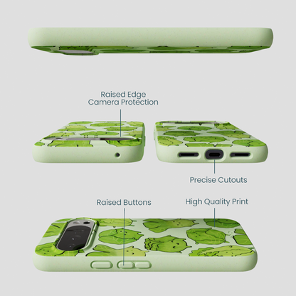 Sage Green Silly Cabbage Google Pixel 10 Pro XL Case