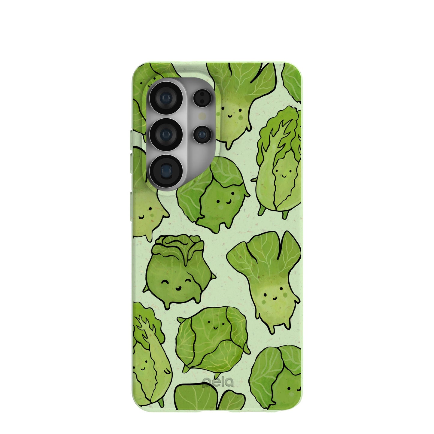Sage Green Silly Cabbage Samsung Galaxy S26 Ultra Case
