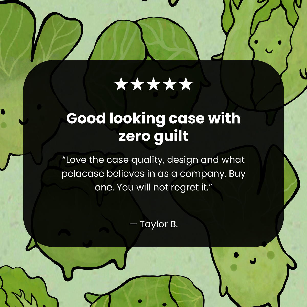 Sage Green Silly Cabbage iPhone Air Case